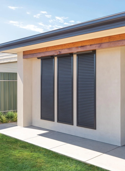 Outdoor Roller Shutters Perth | The Blinds Gallery