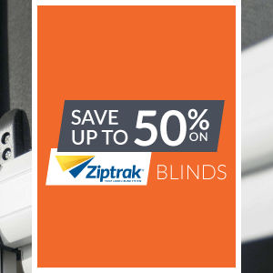 Save up to 50% on Ziptrak Blinds | The Blinds Gallery