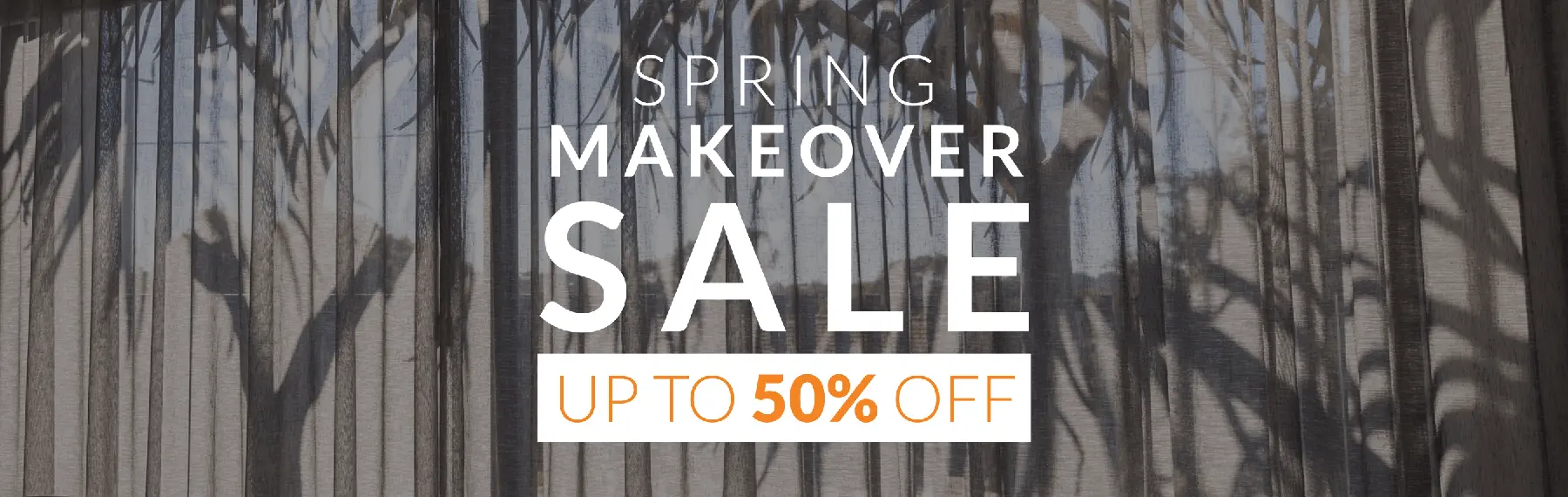 Spring makeover sale
